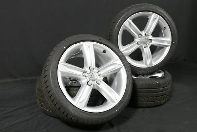 8J0601025BG 18 Zoll Alufelgen DUNLOP Winterreifen 245 40 R18 4x 7,5mm Audi TT 8J - Bild 1 von 4