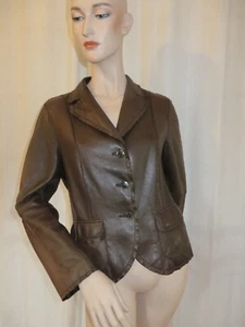 CHRIST Lederjacke Leder Blazer 38 Vintage Instyle - Bild 1 von 11