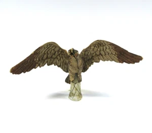 Antique German Dresden paper Eagle ornament Christmas tree topper - Picture 1 of 6