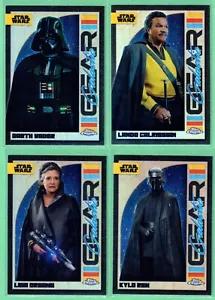 2024 Topps Chrome Star Wars Galactic Gear ~ Scegli tu ~ Completa il tuo set - Foto 1 di 10