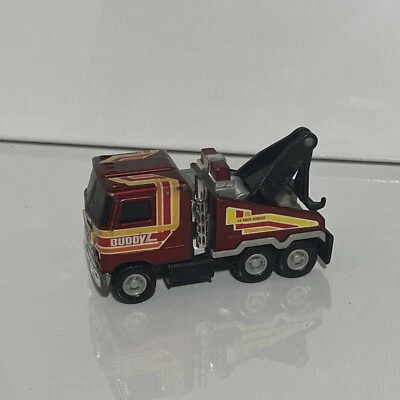 Buddy L Mack vintage Working tow truck 1980 24 Hour Service Toy Truck Die Cast - Image 1 of 4