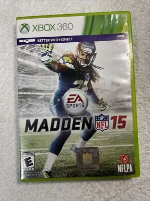 Madden NFL 15 (Microsoft Xbox 360, 2014) Complete With Manual And Tested - Image 1 of 3