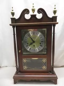 Howard Miller Triple Chime Key Wind Movement Mantle Clock 612430 - Picture 1 of 16