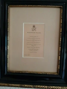 George vi menukarte Rarität - Bild 1 von 1