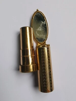 Ancien Etui à rouge à lèvres miroir ovale Breveté SGDG Patrys - Photo 1/4