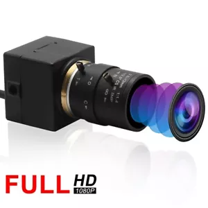 2MP Mini USB Camera support H.264 30fps Webcam w/ 2.8-12mm Manual Varifocal Lens - Picture 1 of 7
