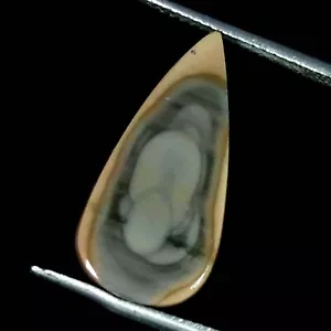6.20 Cts Natural Pear Imperial Jasper Handmade Cabochon Jewelry Supply 10X21X3MM - Picture 1 of 6