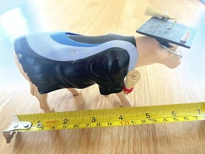 COW GRADUATION TEACHER PARADE FARM HOUSE Table ANIMAL DISPLAY Very RARE - Picture 1 of 4