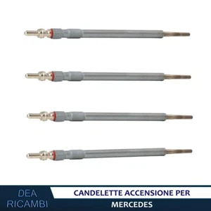 4x Candelette per MERCEDES CLASSE A, B 160 180 200 CDI W169 W245 04-12 CD2148 - Imagen 1 de 4