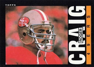 1985 Topps Football Roger Craig San Francisco 49ers #151 - Picture 1 of 2