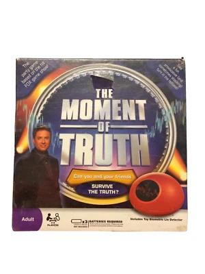 The Moment of Truth Can you Survive The Truth Game Adult NIB - Image 1 of 4