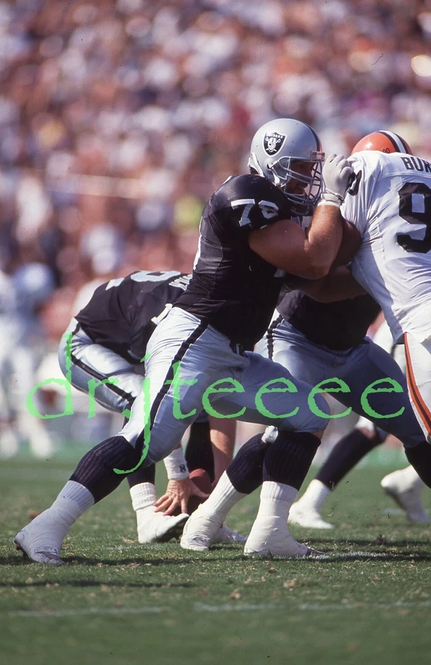 Greg Skrepenak LOS ANGELES RAIDERS - 35mm Football Slide - Image 1 of 1