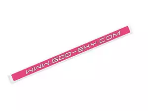 Goosky RS4 Queue Boom Sticker (Rose) : GT020153 - Photo 1/1