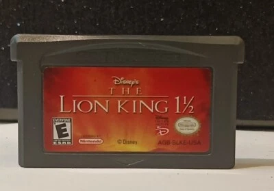 The Lion King Cartridge only Game Boy advance  WorkingTested - Image 1 of 4