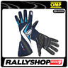 FIA OMP One-S RACE one s Karthandschuh Handschuhe Professionell Sport Blau 
