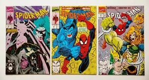 Spider-Man #14,15,19 Lot (1990 Marvel) Todd McFarlane,Erik Larsen,Beast,VF/NM- - Picture 1 of 12