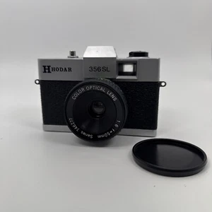Vintage Hodar 356 SL Black Color Optical Lens Point Shoot Film Camera 35mm - Picture 1 of 9