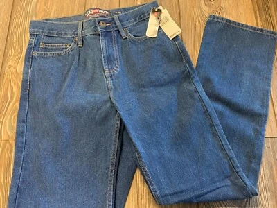 Novo com etiquetas Boys Ecko Unltd. Jeans jeans azul escuro peso premium ajuste regular tamanho 18 US$ 52 - Imagem 1 de 4