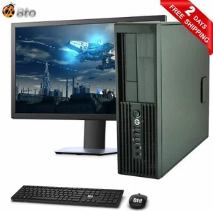 HP Desktop Computer PC Intel Core i5 16GB Ram 1TB HDD 22"LED Wi-Fi Win 10 Home - Picture 1 of 7