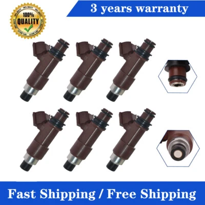 Conjunto de 6 injetores de combustível para Subaru 2006 2007 B9 Tribeca 3.0L H6 2008 2009 Legacy - Imagem 1 de 4