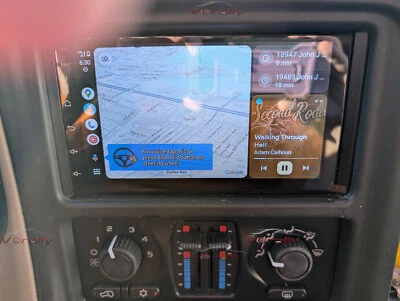 For 2003-2007 Chevrolet Silverado 1500 3500 WiFi Apple Carplay Radio Android GPS - Image 1 of 4