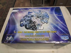 1999,2001 SVT COBRA DIECAST ROTATING ENGINE AND STAND NEW IN BOX - Picture 1 of 24