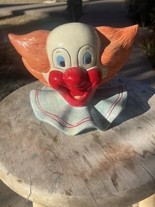 Clown  BOZO THE CLOWN vintage Ceramic Coin Bank  1985 - Picture 1 of 8