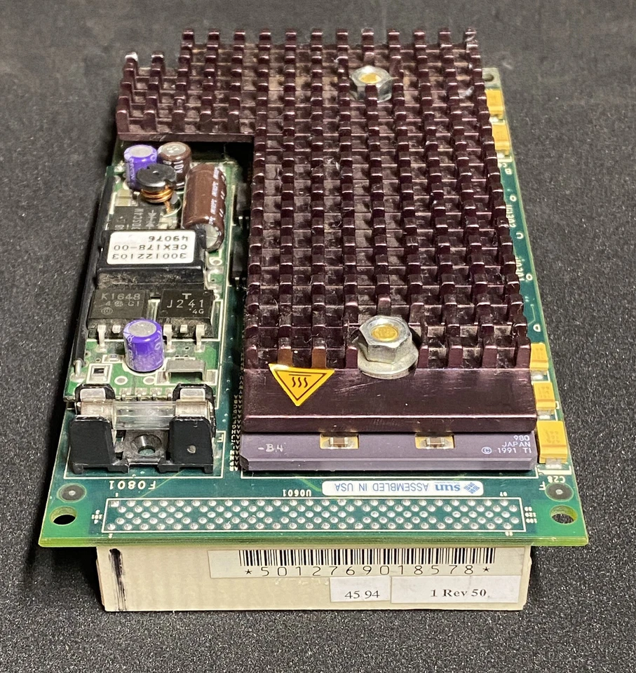 SUN 501-2769 SM61 60Mhz CPU Module, SPARCstation 10 / SPARCstation 20 Tested - Image 1 of 4