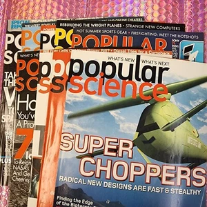 2002 Popular Science Magazine Lot Ebay Crown Royal Nvidia Retro Print Ads VTG - Picture 1 of 15