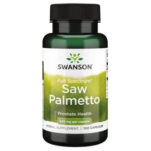 Swanson Full Spectrum Saw Palmetto Herbal Supp., Plant-Based, 540 mg/ 100 ct - Picture 1 of 6