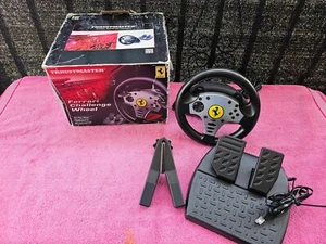 Thrustmaster Challenge Ferrari Racing Wheel And Pedal For PS3 Playstation 3 & PC - Picture 1 of 12