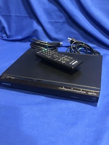 Sony CD DVD Player DVP-SR510H Black HDMI with Remote Tested - Picture 1 of 9