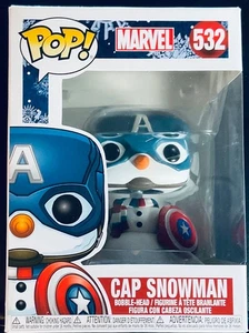 Funko Pop! Mütze Schneemann #532 Marvel Wackelkopf - Bild 1 von 4