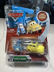 Disney Cars Ansehen! Meine Augen verändern sich! 👀 #112&113 LUIGI & GUIDO Nachtszene Karte - Bild 1 von 3