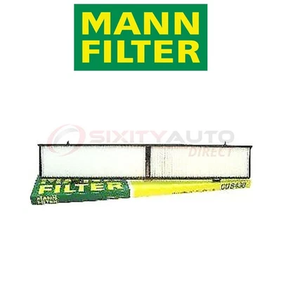 MANN FILTER Cabin Air Filter for 2008-2013 BMW 128i 3.0L L6 - Filtration jp Foto 1 de 4