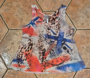THE CLASSIC MADE IN USA VEST TOP WITH METALLIC STUDS - S - Picture 1 of 2
