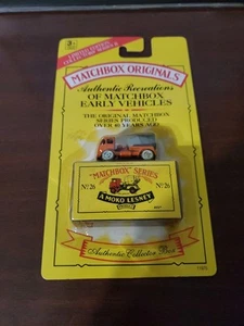 MATCHBOX ORIGINALS LE SERIES II #26 ORANGE CEMENT MIXER .. - Picture 1 of 7