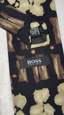 Cravatta Hugo Boss 100% Seta - Imagen 1 de 4