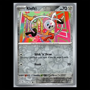 Klefki 128/191 Reverse Holo - Surging Sparks Pokemon Card - Picture 1 of 1