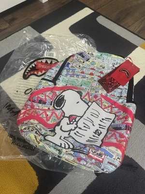 Großer Sprayground x Snoopy / Peanuts Rucksack / Backpack - Bild 1 von 3