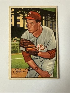 1952 Bowman - Robin Roberts #4 - Foto 1 di 5