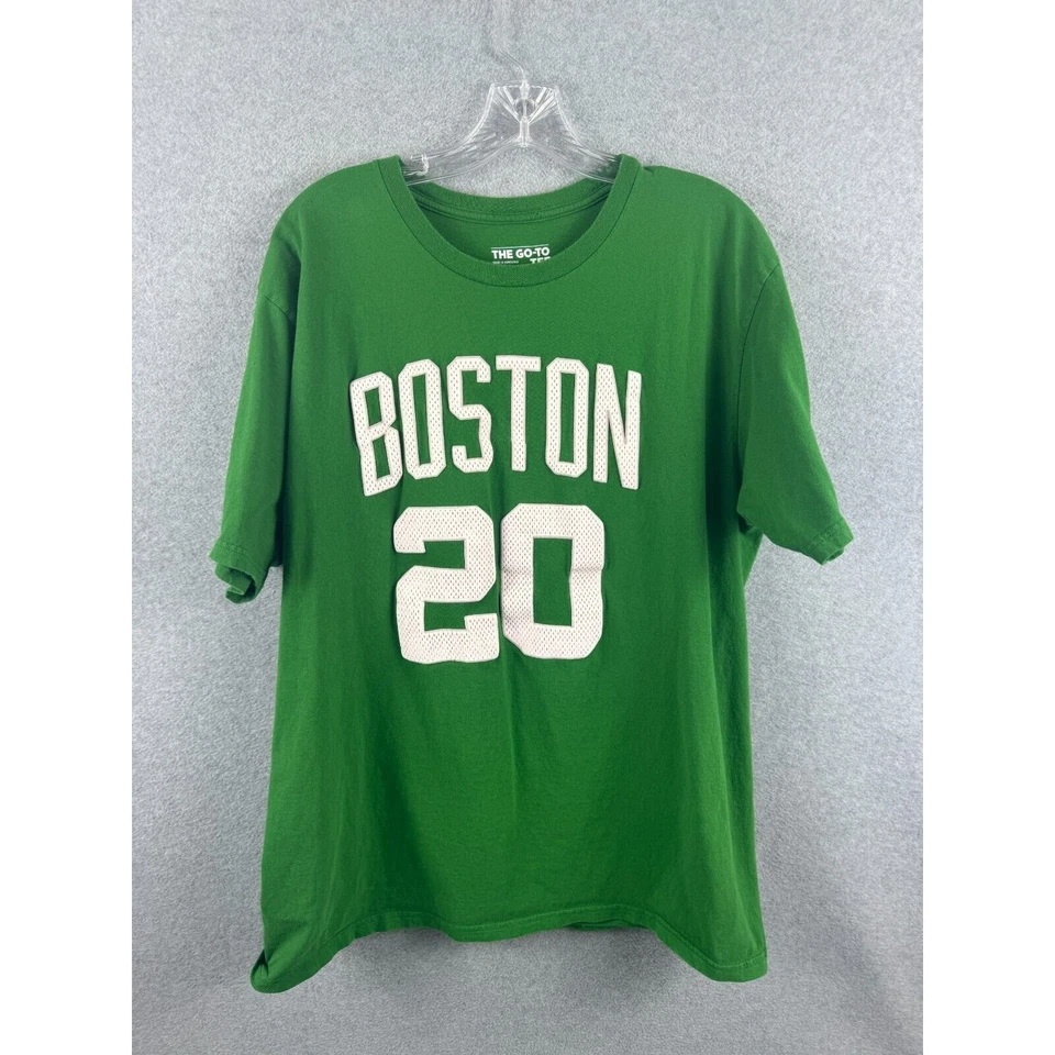 Camiseta Adidas Boston Celtics Hayward #20 Talla XL Verde Manga Corta Cosida Foto 1 de 4