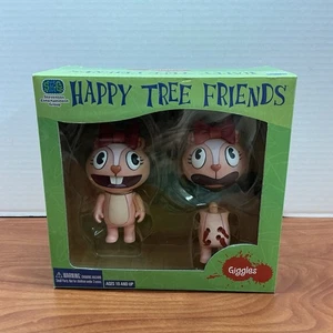 Figura de acción SEG Toys Happy Tree Friends GIGGLES 2004 en caja sellada nueva rara - Imagen 1 de 7