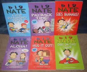 Lot of 6 Big Nate Books by Lincoln Pierce - Picture 1 of 1