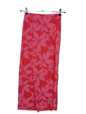 VILA Falda midi Mujeres Falda Talla EU 36 rojo-rosa look casual - Imagen 1 de 4