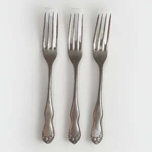 Lote de 3 tenedores de cena WM Rogers & Sonaa plato de plata - Imagen 1 de 3