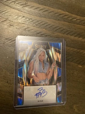 2024 Panini Select WWE #SL-BFB B-Fab Prizm Auto - Image 1 of 2