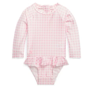 TRAJE DE BAÑO POLO RALPH LAUREN AUTÉNTICO BEBÉ NIÑA NUEVO ORIGINAL Talla 9-12M, Nuevo con etiquetas - Imagen 1 de 9