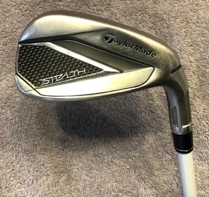 TaylorMade Stealth Pitching Wedge, L-Flex Graphite 45g Ladies SONAR 95%, 9-10 - Picture 1 of 12