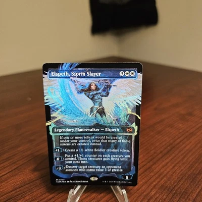 Elspeth, Storm Slayer (Showcase) Tarkir: Dragonstorm Foil - Image 1 of 2